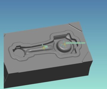 3D модель Штамп шатуна