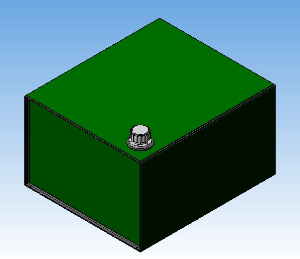3D модель Бак