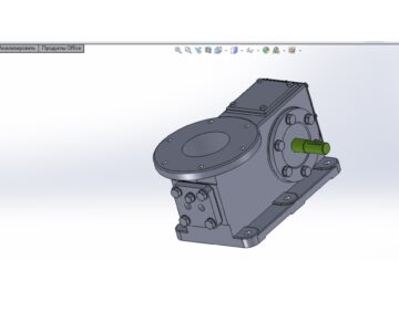 3D модель Модель плунжерного насоса