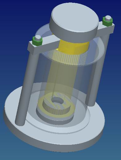 3D модель Штамп вальцовки подпятников