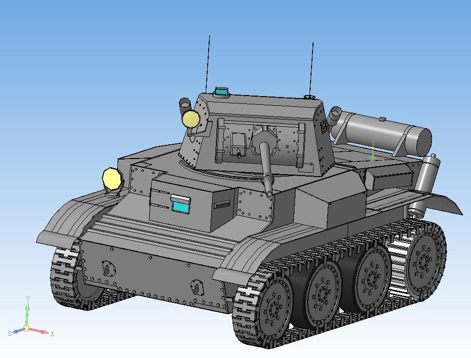 3D модель Тетрарх