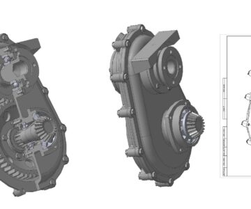 3D модель 3D Модель Редуктор привода лебедки
