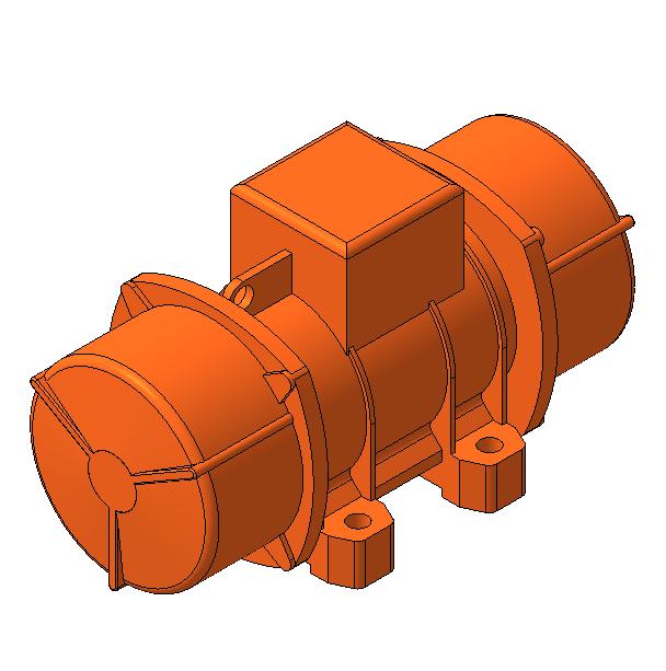 3D модель MVSI 115_200-S02 Вибродвигатель фирмы Italvibras