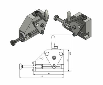 3D модель Приспособление для сверления отверстий Рассохин