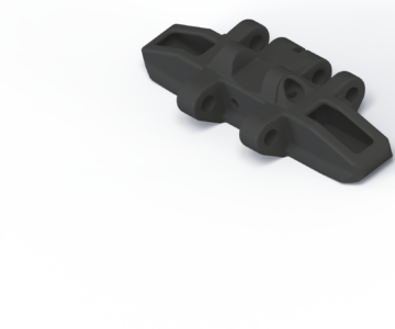 3D модель Звено гусеничного трака