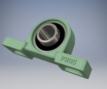 3D модель Корпусной подшипник UCP 205