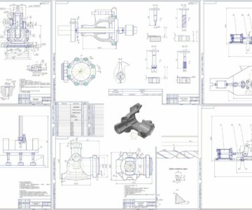 3D модель Проектирование технологического процесса изготовления детали Корпус
