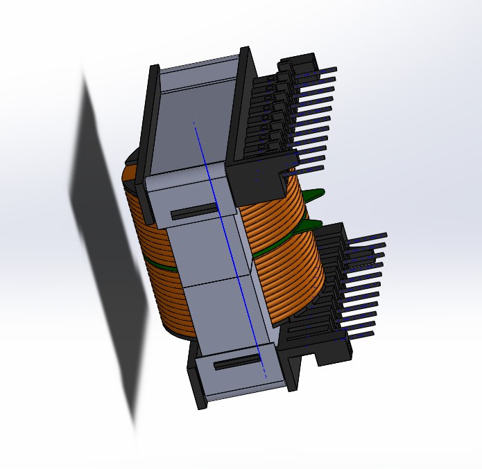 3D модель Трансформатор в SolidWorks