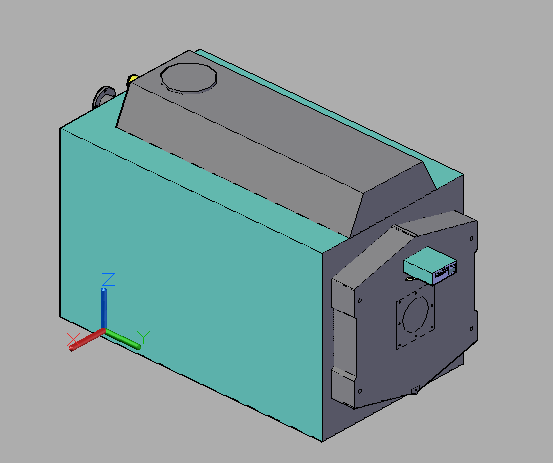 3D модель Котел RS-D 1000