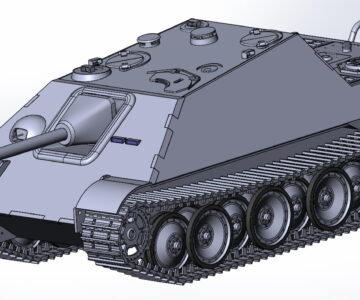 3D модель Тяжелая САУ Jagdpanther