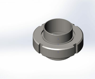 3D модель Американки DN 20 - DN 80