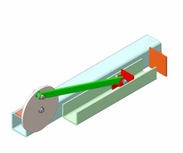 3D модель Простой пресс для алюминиевых банок