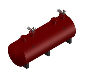 3D модель Бак дизельного топлива РГО-50 Ф2800 L=8500мм