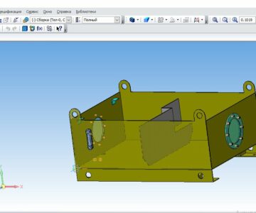 3D модель Гидравлический бак