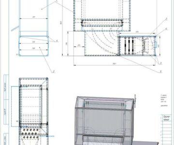 3D модель Камера сушильная для линии цинкования