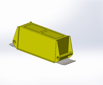 3D модель Оснастка для производства стеновых блоков