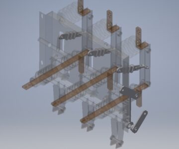 3D модель Разъединитель РВЗ-630