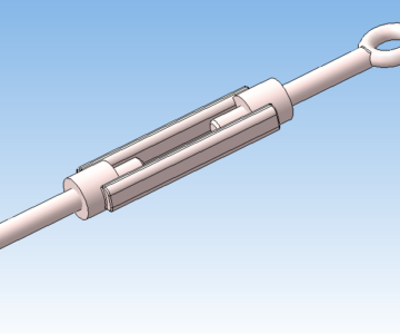 3D модель Талреп М16 DIN1480