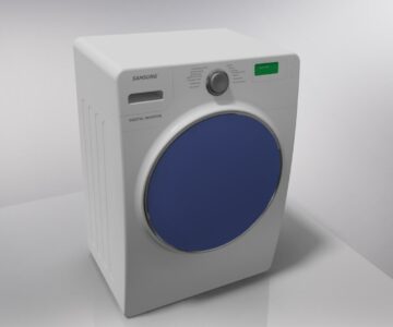 3D модель 3D модель стиральной машины SAMSUNG WW12H8400EX