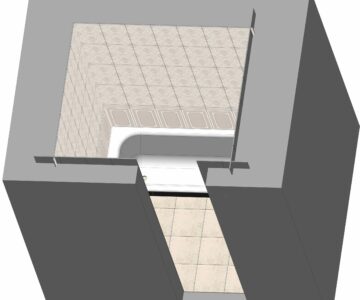3D модель Проект Ванной комнаты - Коллекция плитка Дармингтон