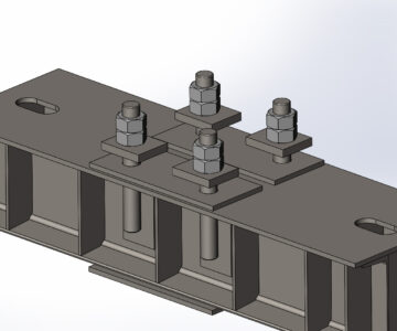 3D модель Балка Б35-4-24