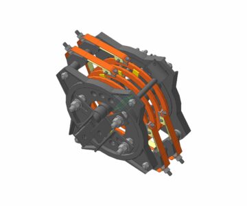 3D модель Токоприемник К-3104