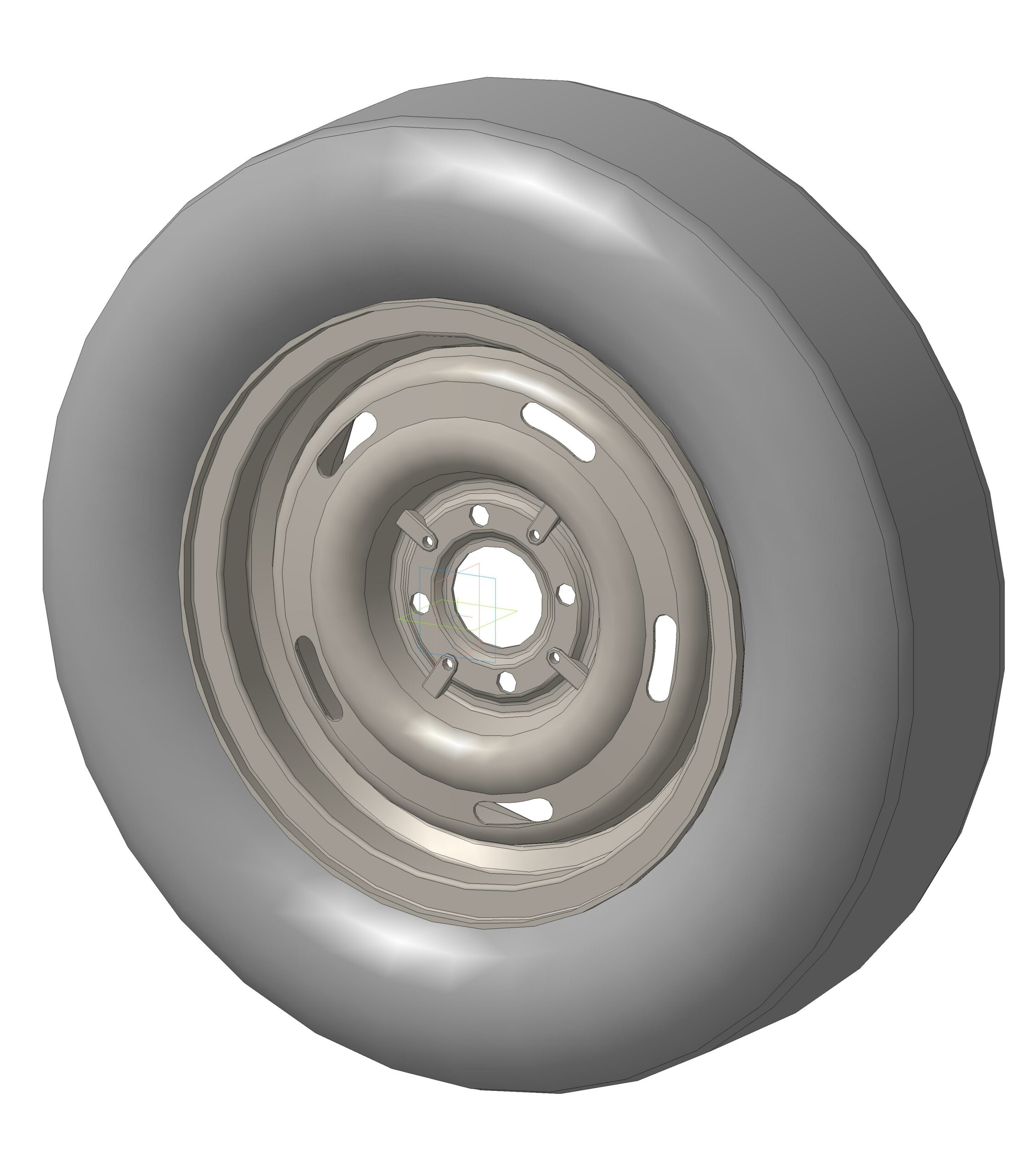 3D модель Колесо R13