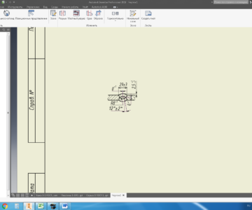 Чертеж Экспликация сварных швов в файле шаблона чертежа для Autodesk Inventor 2018