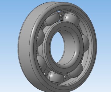 3D модель Подшипник SKF 6410 C3