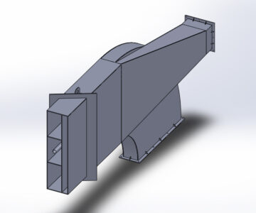 3D модель Горелка котла Е-320-13,8-560БТ