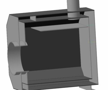 3D модель Печь водяная