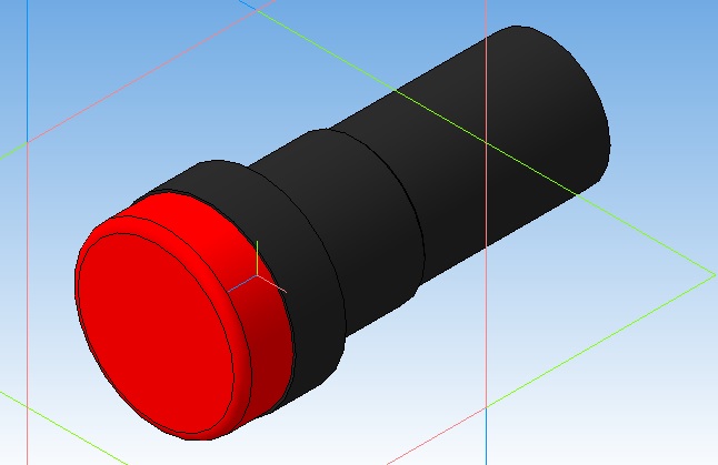 3D модель BLS10-ADDS-024-K04-16_AD16DS матрица красный