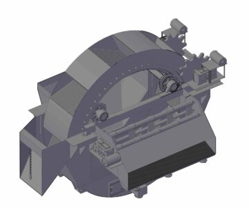 3D модель Тяжелосредный сепаратор СТК-4000