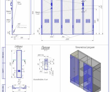 3D модель Шкаф для сушки