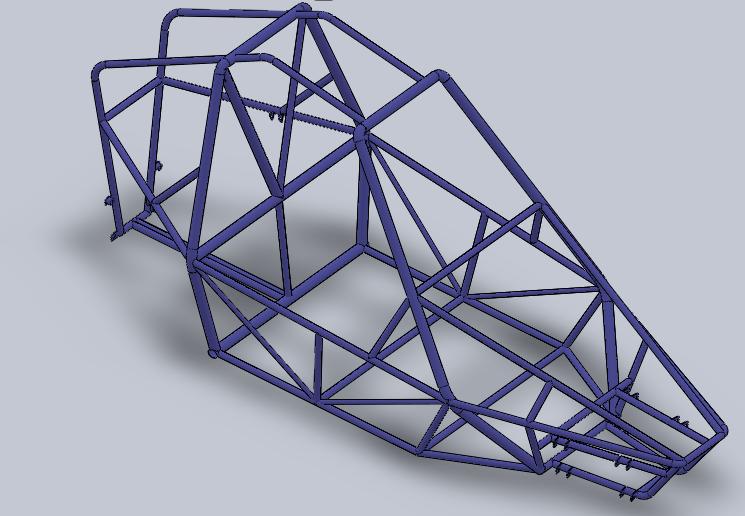3D модель Двухместная багги