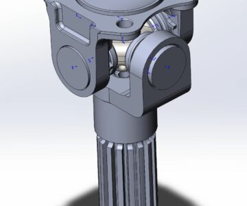 3D модель Карданная передача