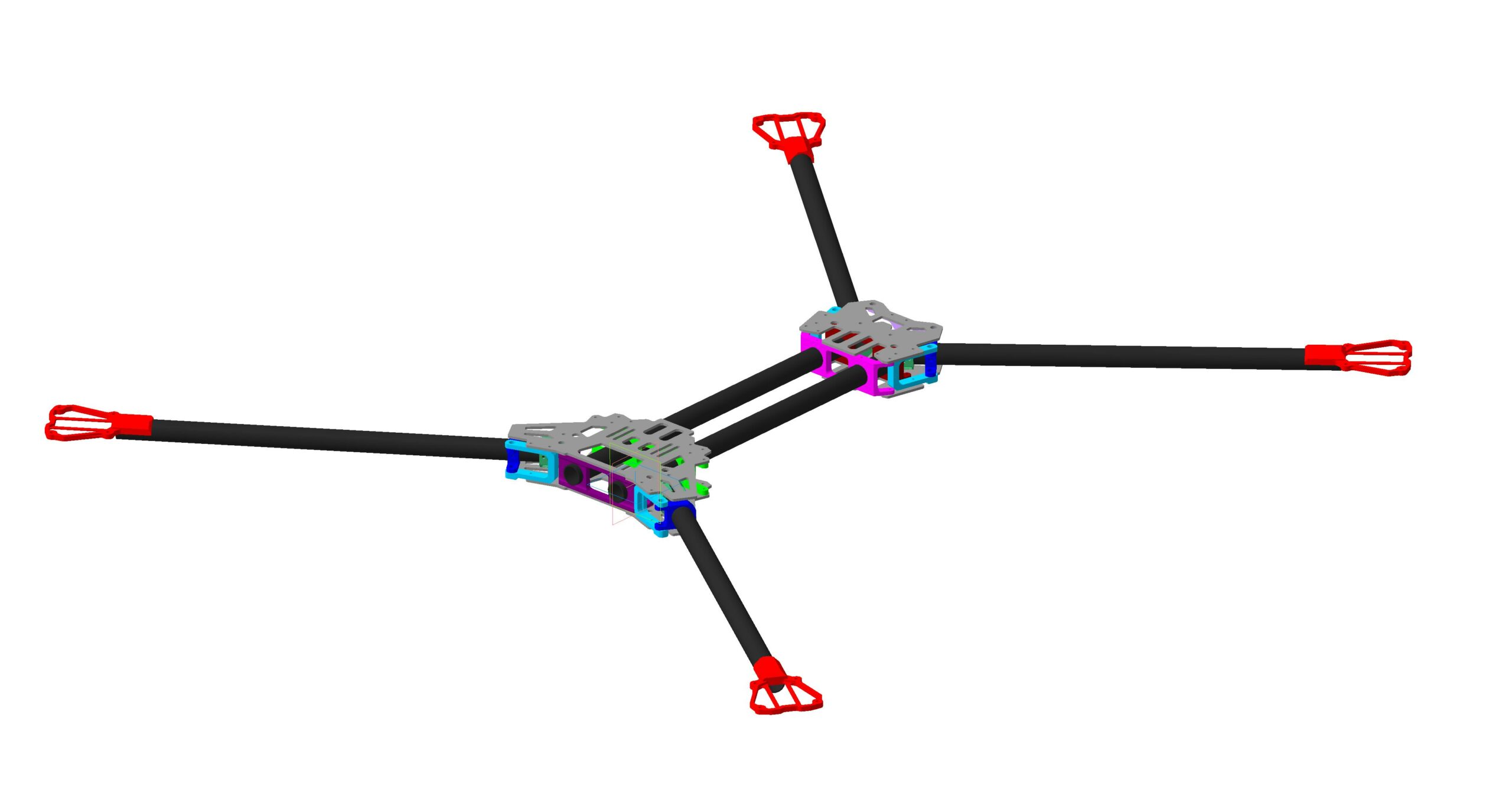 3D модель Квадрокоптер (вольные размышления)