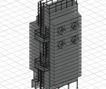 3D модель Зерносушилка Perry S519