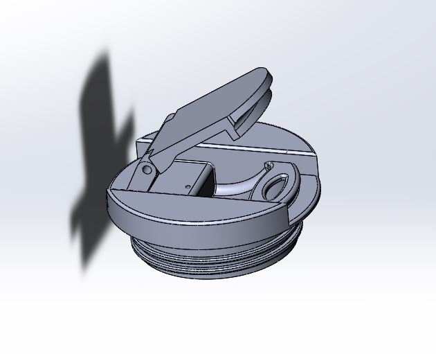 3D модель Крышка термос-кружки