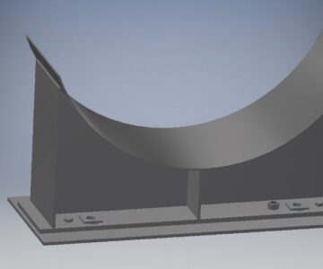 3D модель Опоры седловые, тип 2, ОСТ 26-2091-93