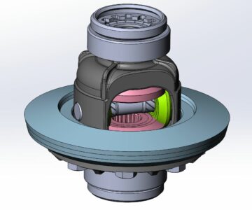 3D модель Дифференциал ВАЗ 2101