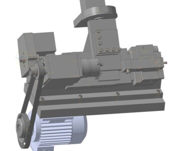 3D модель 3D модель токарного станка 1700ВФ30 с ЧПУ