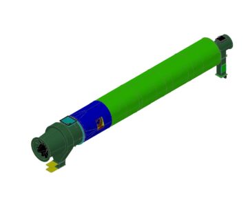 3D модель Сушильный барабан СБ-0,5