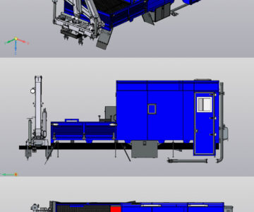 3D модель Модель авторемонтной мастерской (АРОК)