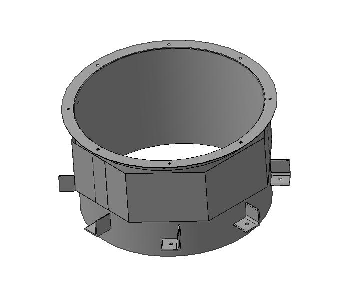3D модель Стакан монтажный С3