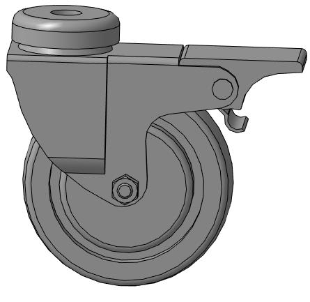 3D модель Колесо 014E - RE.C7