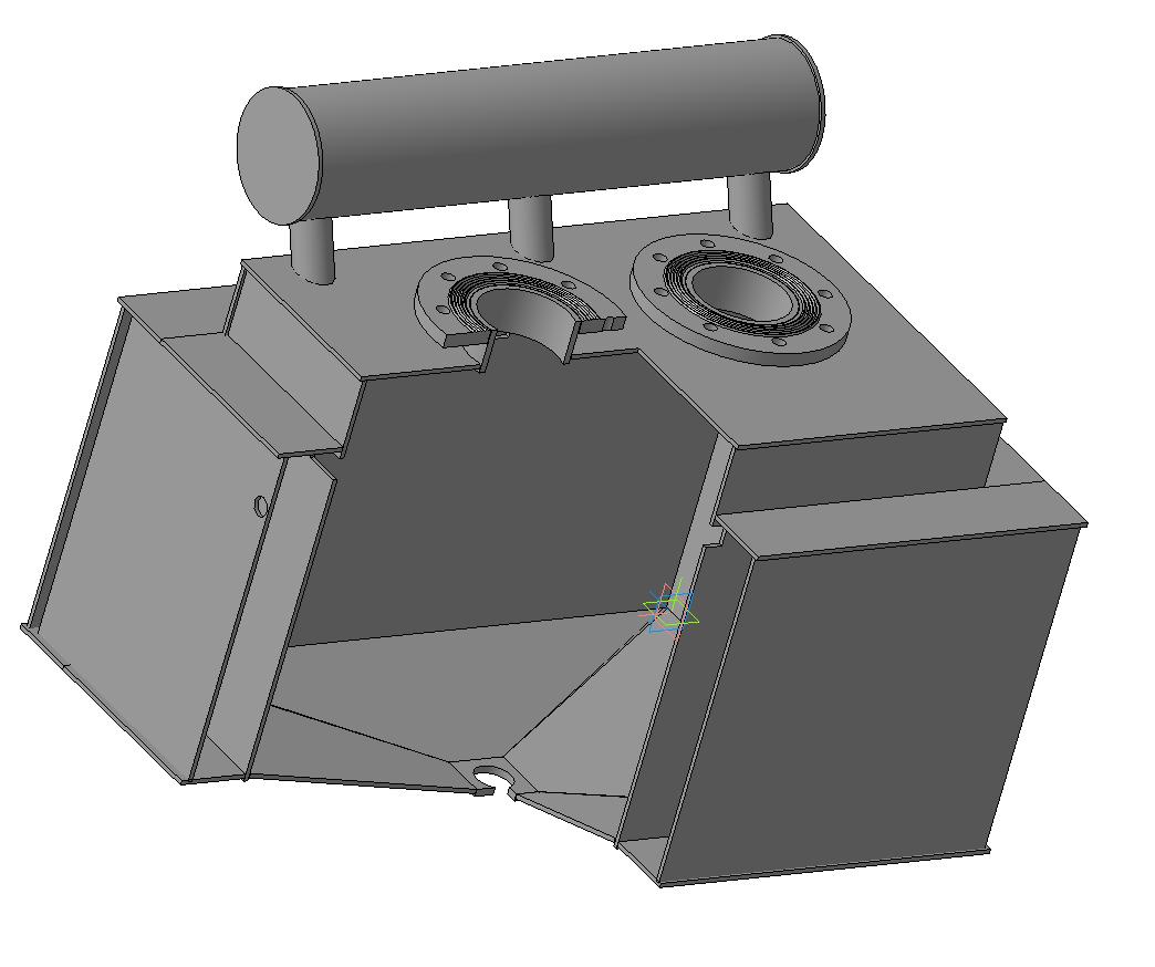 3D модель Корпус парогенератора