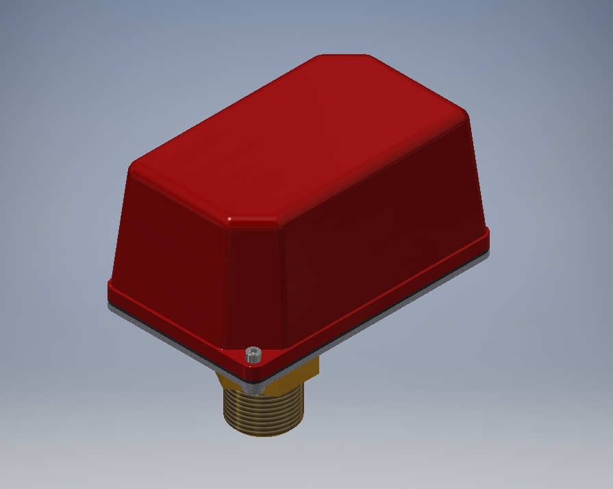 3D модель Реле потока VSR-S