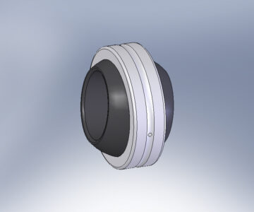 3D модель Подшипник 2ШС70