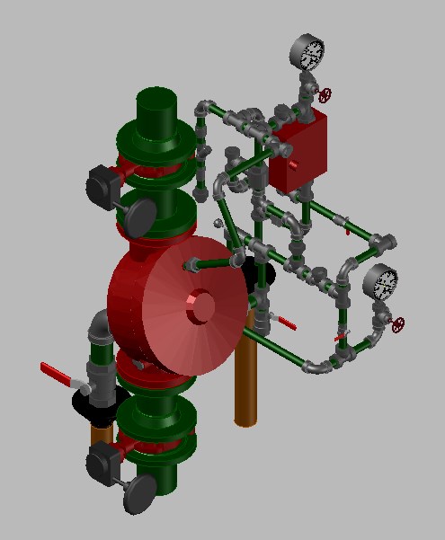 3D модель Воздушный клапан
